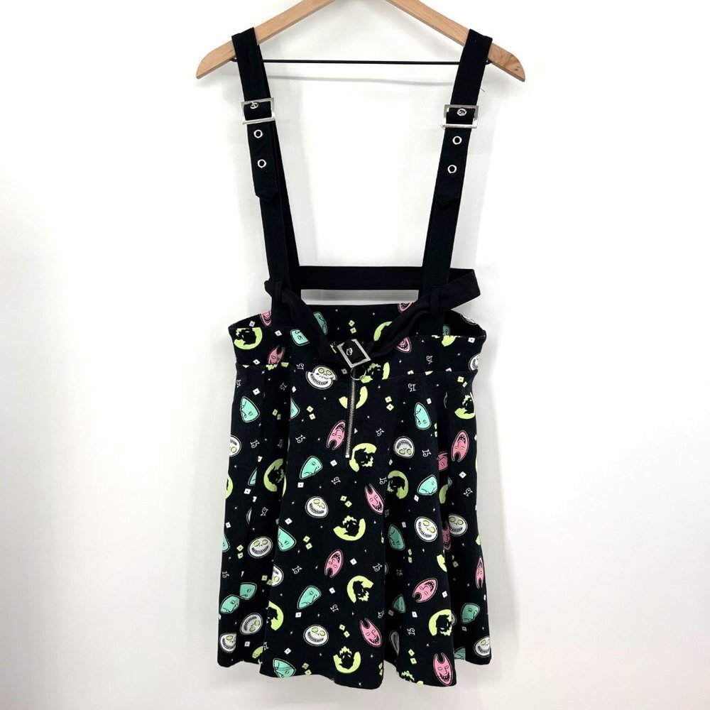 Disney The Nightmare Before Christmas Suspender Skirt Size Large